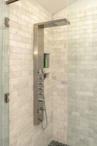 West Bloomfield Bathroom Remodel with Rainfall Shower head