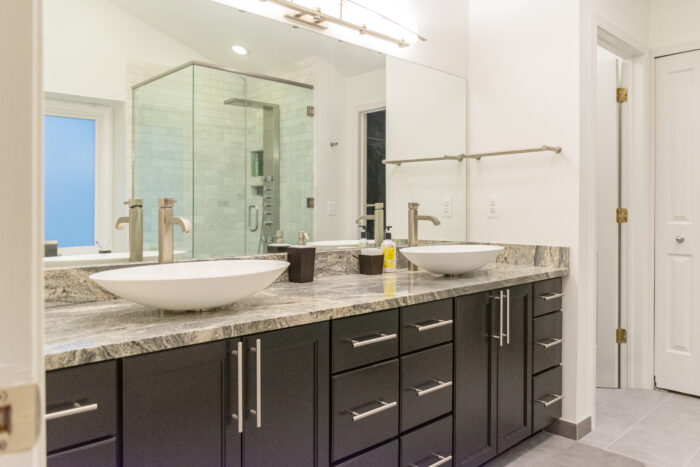 West Bloomfield Bathroom Remodeling with Double Sink